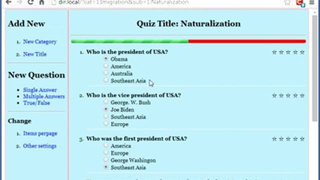 Exam or Quiz Application Program using PHP смотреть онлайн