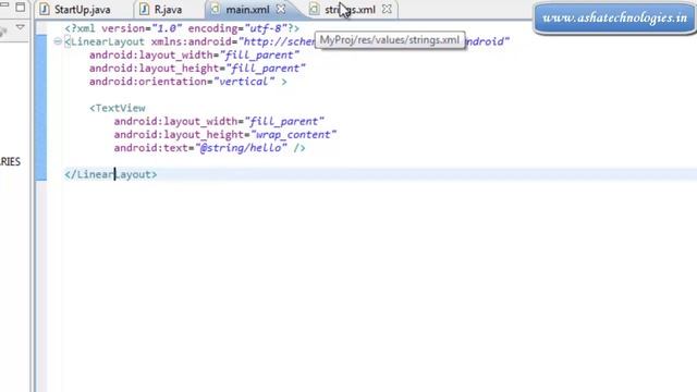 Android 8 Overview of main xml file in android application смотреть онлайн