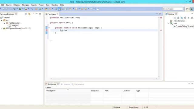 Basics 01: Hello World in java смотреть онлайн