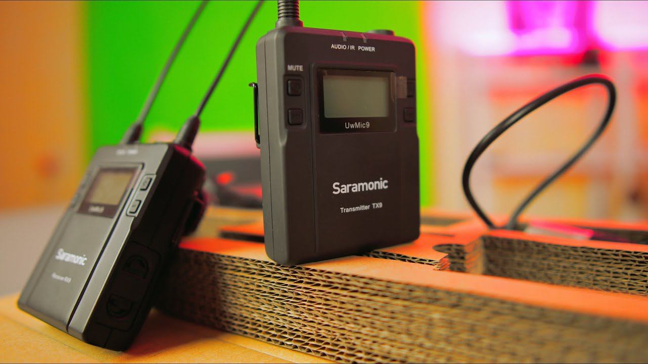 Беспроводной радиомикрофон Saramonic UwMic9 TX9+RX9 по самой вкусной цене! смотреть онлайн