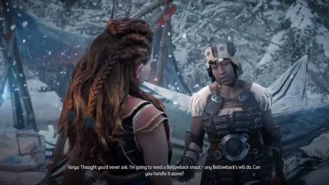Horizon Zero Dawn Upgrading the Forgefire (Geared Up Varga Questline) Frozen Wilds DLC смотреть онлайн