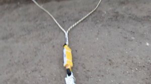 Как заякориться на течении одним якорем. Разбор на земле.