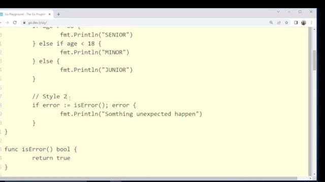 Go Condition L3 || Learn if else syntax quickly смотреть онлайн
