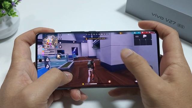 VIVO V27 5G TestGame Freefire CPU Mediatek Dimensity 7200 смотреть онлайн