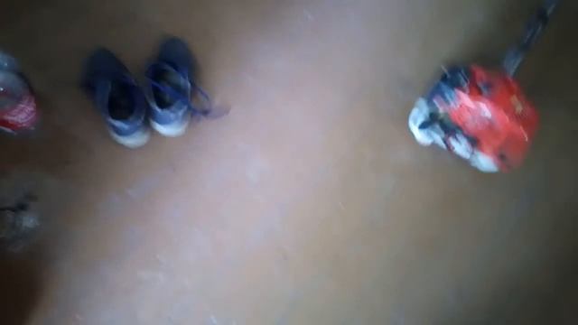 Заслонка карбюратора китайского тримера заедает.