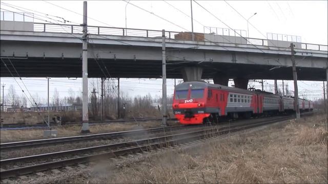 Электропоезд ЭД4М-0086, СПб / EMU ED4M-0086 смотреть онлайн