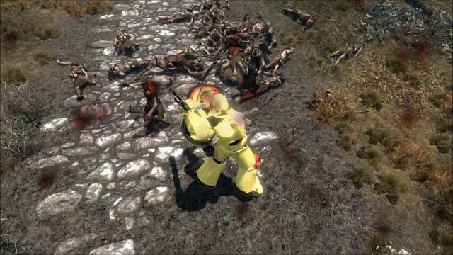 ANGRY MARINE SLAUGHTERS SKYRIM BANDITS - WARNING: GRAPHIC VIOLENCE AHEAD смотреть онлайн