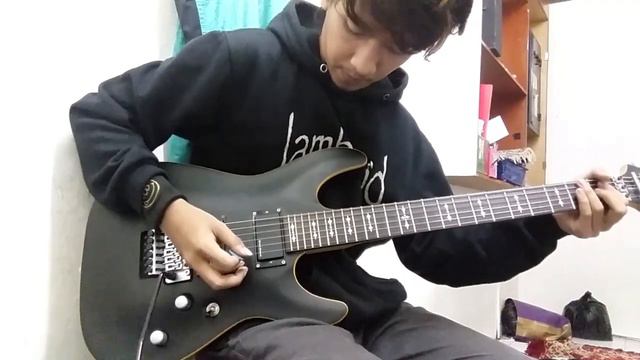 Chelsea grin - Eternal Nighmare Guitar solo cover смотреть онлайн