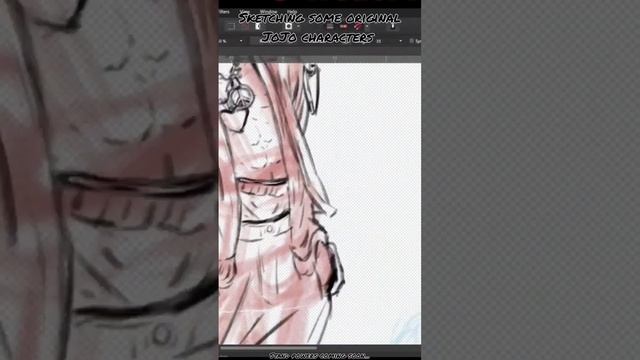 Sketching original JoJo characters #short #sketch #draw #jojosbizarreadventure #art #manga #comic смотреть онлайн