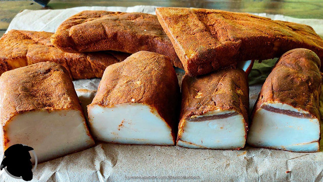 САЛО/ШПИК По-Венгерски - Соленое, Копченое, С чесноком и без чеснока, И быстрый рецепт (Sowbelly) смотреть онлайн