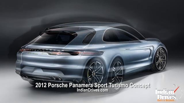 2012 Porsche Panamera Sport Turismo Concept at Paris Auto Show смотреть онлайн