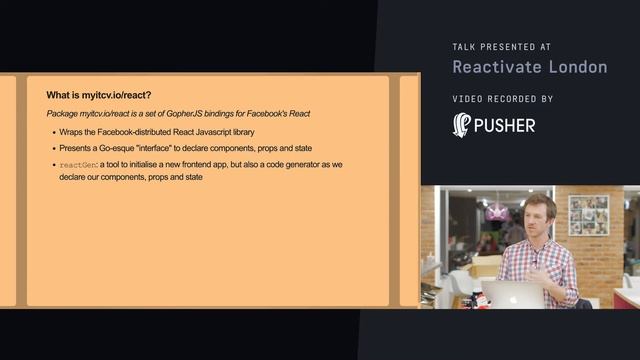 Reactivate London, Go, React, Go!, December 2017 смотреть онлайн