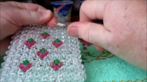 Бисероплетение Красивая шкатулка из бусин.