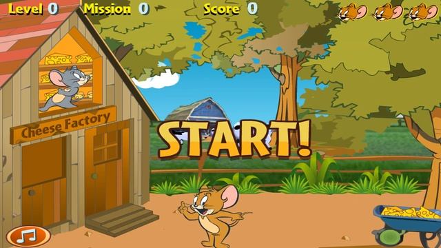 TOM AND JERRY GAMES - SUPER CHEESE BOUNCE. Fun Tom and Jerry 2019 Games. Baby Games #littlekids смотреть онлайн