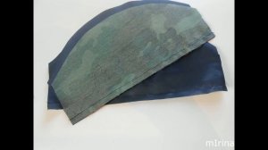 Пилотка своими руками. Мастер-класс.