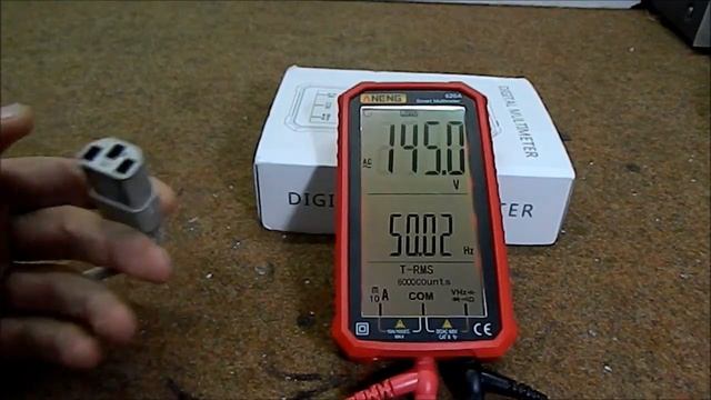 Aneng 620A Multimeter Short Rewiew