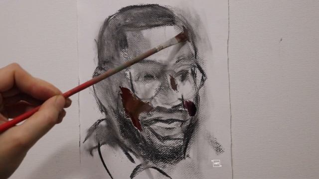 How to paint a face, oil sketch, #93 смотреть онлайн