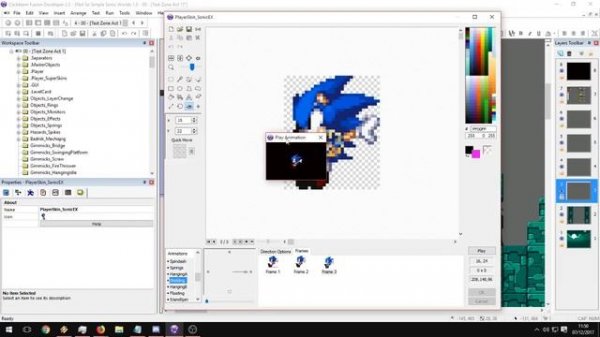 Simple Sonic Worlds - Lesson #2 - Creating A New Character.