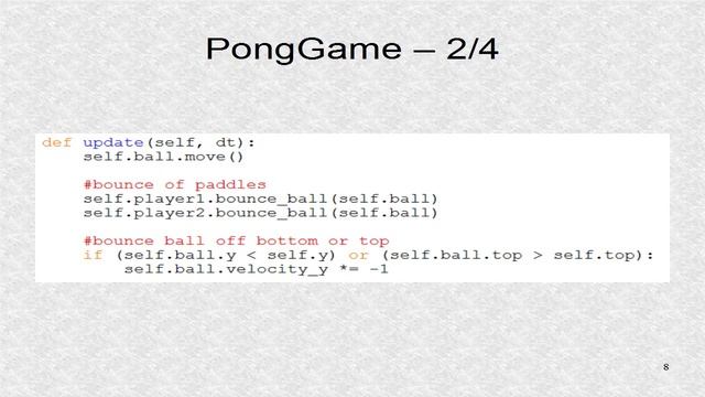 Kivy 32. Pong Game смотреть онлайн