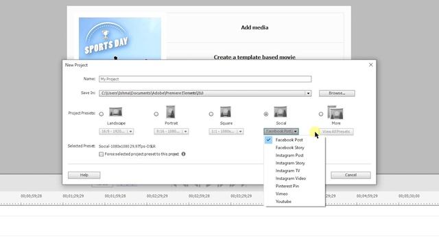 NEW Adobe Premiere Elements 2022 adds Vertical (9:16) & Square (1:1) Aspect Ratios for Social Media смотреть онлайн
