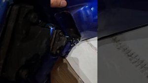 Зеркало Honda HR-V правое синее праворульная машина