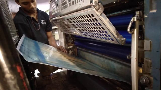 Lithrone. 26. Komori corporate. All paper board duplex printing machine ?????????? смотреть онлайн