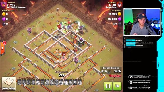 New TH 12 Ice Golem Witch Attack Strategy | Best TH 12 Legends League Attack in Clash of Clans смотреть онлайн
