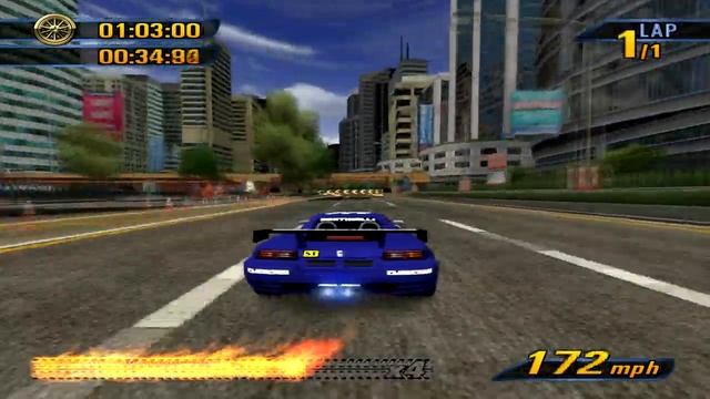 Burnout 3 Takedown running on PC PCSX2 смотреть онлайн