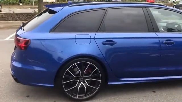 2016 16 AUDI RS6 AVANT 4.0 RS6 PLUS AVANT TFSI QUATTRO 5d AUTO 597 BHP смотреть онлайн