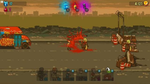10 Кейсов! БОЛЬШОЙ ДОНАТ - Dead Ahead Zombie Warfare Новая игра про зомби #8 Автобус против зомби смотреть онлайн