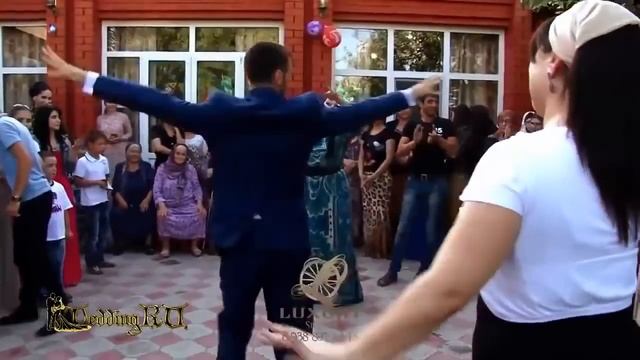 Супер танцы на свадьбе в Чечне Зажигательная лезгинка смотреть онлайн