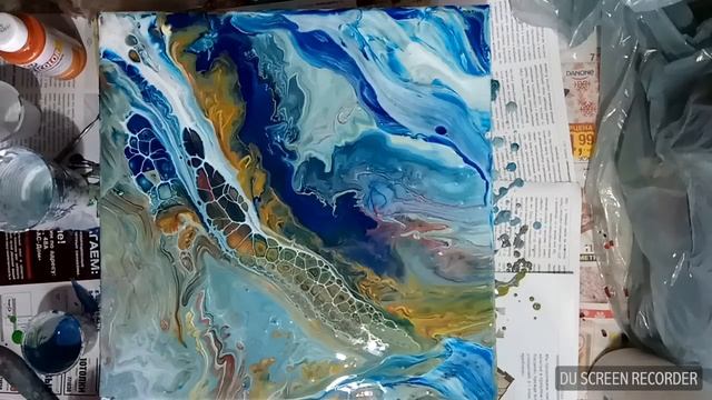 Грязная акриловая заливка, новый рецепт( состав) смотреть онлайн