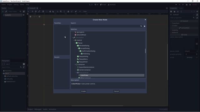 Godot 3.4.4: all 268 nodes смотреть онлайн