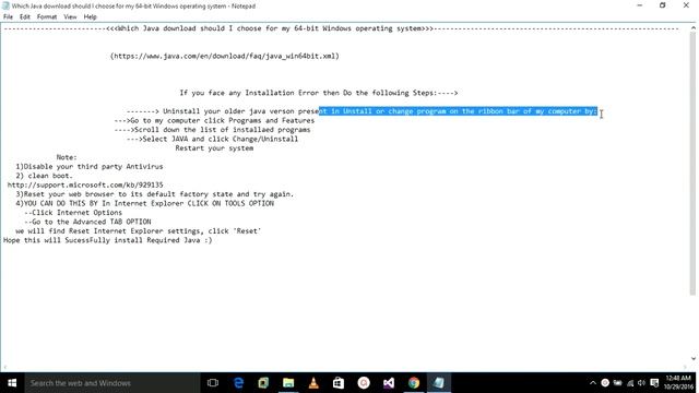 How To install java Inside my system and tuber-shooting while installation(2016) смотреть онлайн