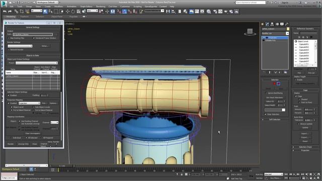 Using Normal Maps in 3ds Max - Part 6 - Render to Texture смотреть онлайн