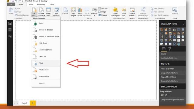 Connecting to OneDrive Excel File from Power BI Desktop смотреть онлайн