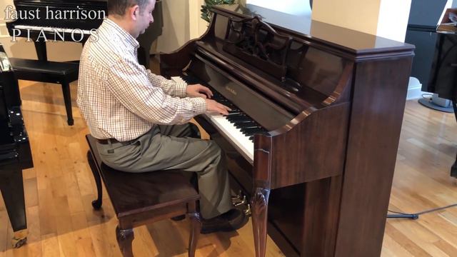 Charles Walter Piano, Model Upright, 1989 - Serial #513420 смотреть онлайн