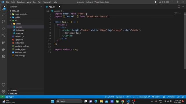 Chakra UI tutorial with React | Ep. 05 | Center смотреть онлайн