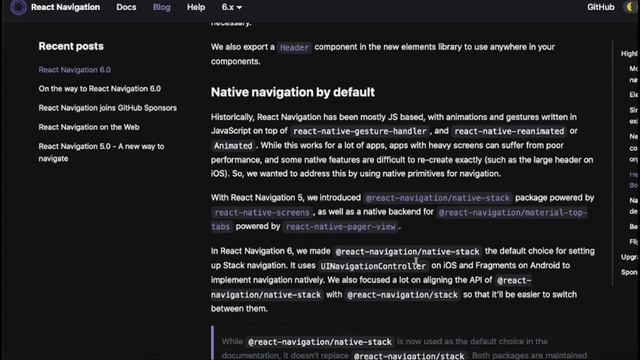 #DropsMobile E17 - Novidades do React Navigation 6 смотреть онлайн