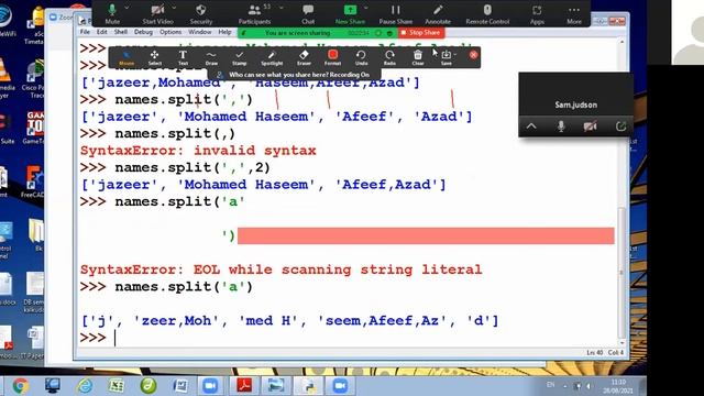 Python Tamil | class on 28.08.2021 | Part I | File Handing | By ML.Nazar Sir смотреть онлайн