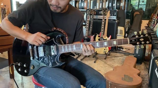 Gibson Sg Standard Black 1999 смотреть онлайн