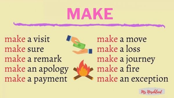 MAKE or DO? - Grammar Practice with Ms Nosebleed