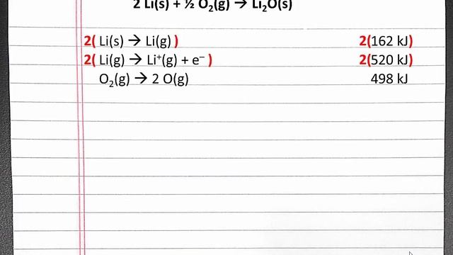 CHEMISTRY 101: Calculating Lattice Energy Using the Born Haber cycle смотреть онлайн