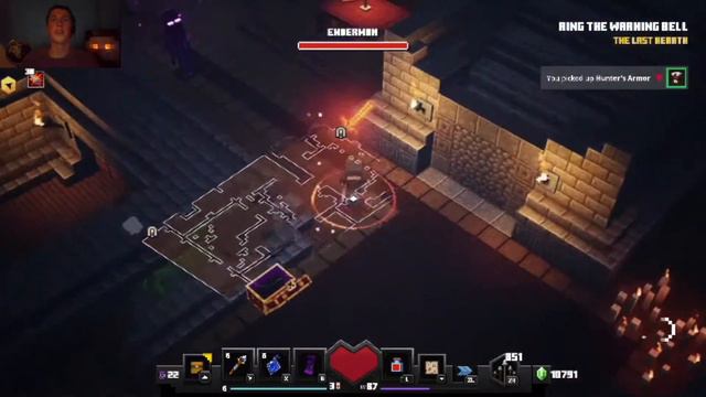 The Echoing Void - Collecting All 6 Eyes of Ender - Minecraft Dungeons смотреть онлайн