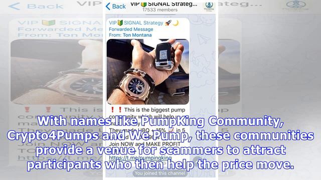 Buyer beware: cryptocurrency ‘pump and dump’ schemes coordinated in telegram смотреть онлайн