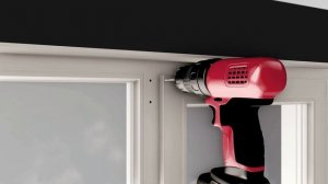 Инструкция по установке рулонной шторы SYDNEY 120 см. Установка на глухое окно, на створку.