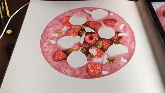 Healthy Breakfast - Time-Lapse Marker Drawing смотреть онлайн
