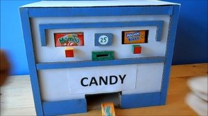 АВТОМАТ ДЛЯ КОНФЕТ MAMBA И MAOAM ИЗ КАРТОНА