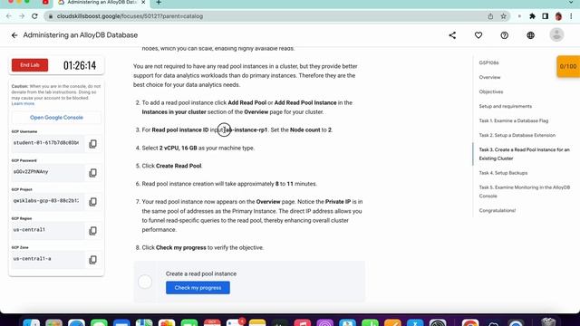 Administering an AlloyDB Database || #qwiklabs || #GSP1086 смотреть онлайн