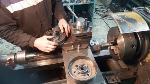 Центробежное сцепление из тормозного барабана ока